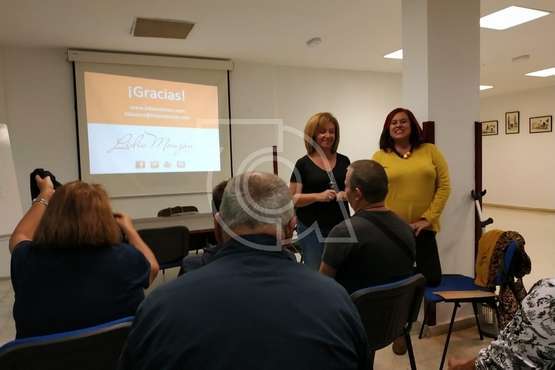 Lidia Monzón imparte en Telde un taller sobre motivar para participar (Foto TA)